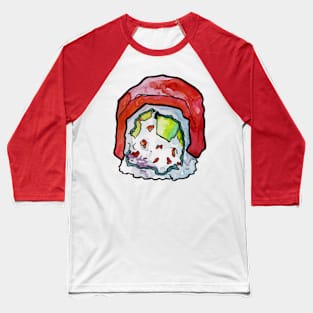 Tuna Roll Sushi Baseball T-Shirt